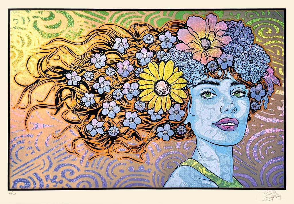 CHUCK SPERRY 'Pneuma' (2024) 7-Color Screen Print - Signari Gallery