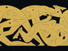 CLEON PETERSON 'Nowhere Man' (2024) Screen Print (black/gold) - Signari Gallery