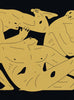 CLEON PETERSON 'Nowhere Man' (2024) Screen Print (black/gold) - Signari Gallery