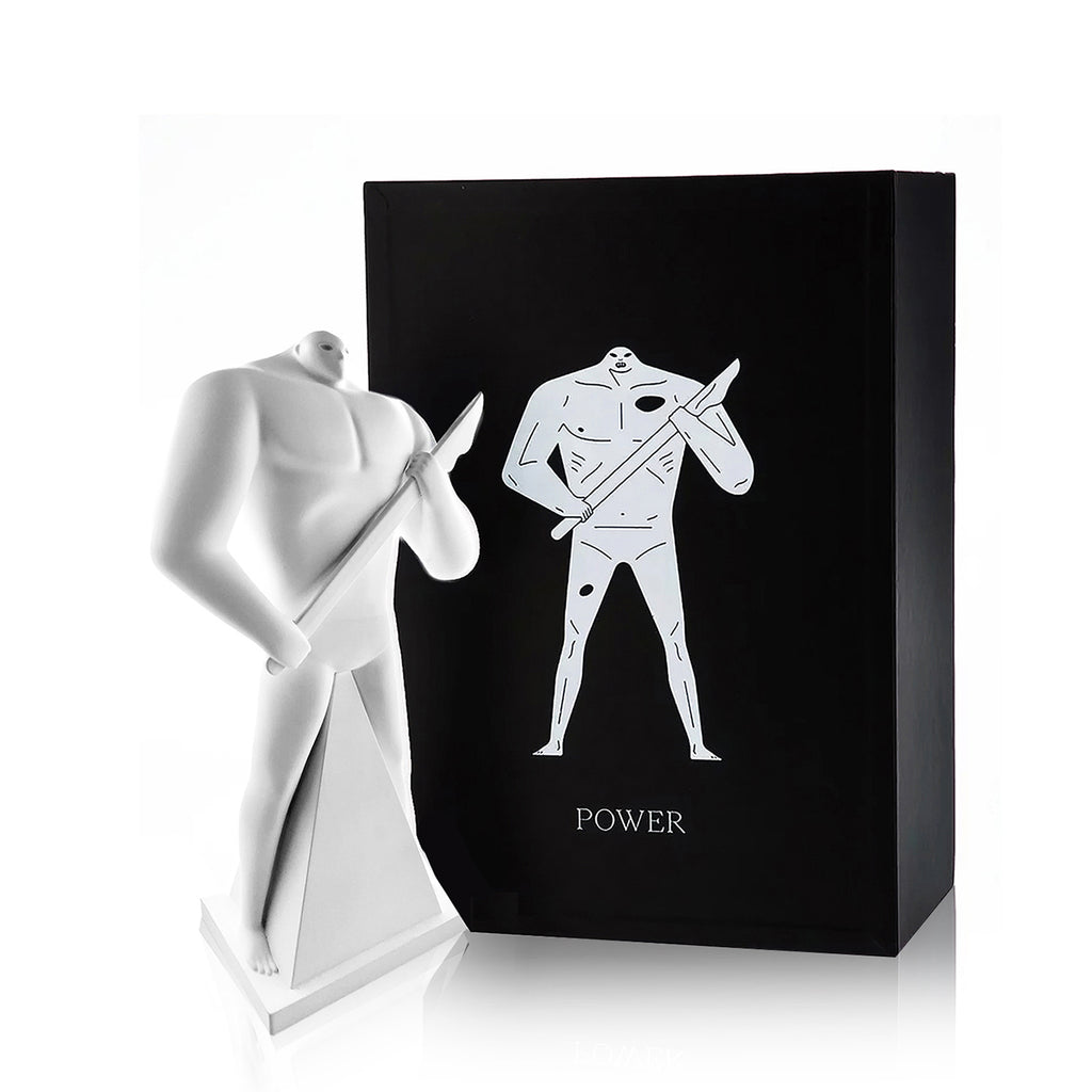 CLEON PETERSON 'Power Sculpture' (2021) Polystone Designer Art Sculpture - Signari Gallery