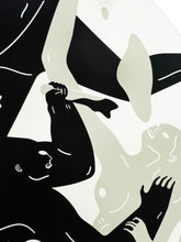 Load image into Gallery viewer, CLEON PETERSON 'Revolution is a Mother Who Eats its Children' (2024) Tondo Screen Print (white) - Signari Gallery