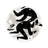 CLEON PETERSON 'Revolution is a Mother Who Eats its Children' (2024) Tondo Screen Print (white) - Signari Gallery
