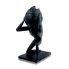CLEON PETERSON 'World on Fire' (2021) Black Matte Resin Designer Art Sculpture - Signari Gallery