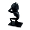 CLEON PETERSON 'World on Fire' (2021) Black Matte Resin Designer Art Sculpture - Signari Gallery