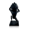 CLEON PETERSON 'World on Fire' (2021) Black Matte Resin Designer Art Sculpture - Signari Gallery