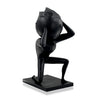 CLEON PETERSON 'World on Fire' (2021) Black Matte Resin Designer Art Sculpture - Signari Gallery