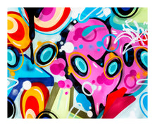 Load image into Gallery viewer, COPE2 'Abstract Circles' (2024) Original Acrylic/Spray Paint on Canvas - Signari Gallery