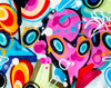 COPE2 'Abstract Circles' (2024) Original Acrylic/Spray Paint on Canvas - Signari Gallery