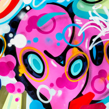 Load image into Gallery viewer, COPE2 'Abstract Circles' (2024) Original Acrylic/Spray Paint on Canvas - Signari Gallery