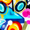 COPE2 'Abstract Circles' (2024) Original Acrylic/Spray Paint on Canvas - Signari Gallery
