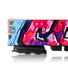 Load image into Gallery viewer, COPE2 &#39;Metro 4715&#39; (2024) Hand-Painted MTH NYC Subway Train Car - Signari Gallery 