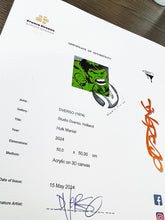 Load image into Gallery viewer, DVERSO 'Hulk Mania' (2024) Original on 3D Canvas - Signari Gallery