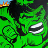 DVERSO 'Hulk Mania' (2024) Original on 3D Canvas - Signari Gallery