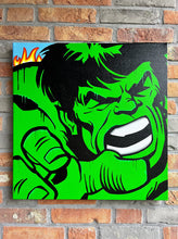 Load image into Gallery viewer, DVERSO 'Hulk Mania' (2024) Original on 3D Canvas - Signari Gallery