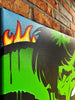 DVERSO 'Hulk Mania' (2024) Original on 3D Canvas - Signari Gallery