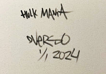 Load image into Gallery viewer, DVERSO 'Hulk Mania' (2024) Original on 3D Canvas - Signari Gallery
