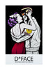 D*FACE 'Better than Never' (2022) Screen Print (sepia) - Signari Gallery