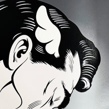Load image into Gallery viewer, D*FACE 'Better than Never' (2022) Screen Print (sepia) - Signari Gallery