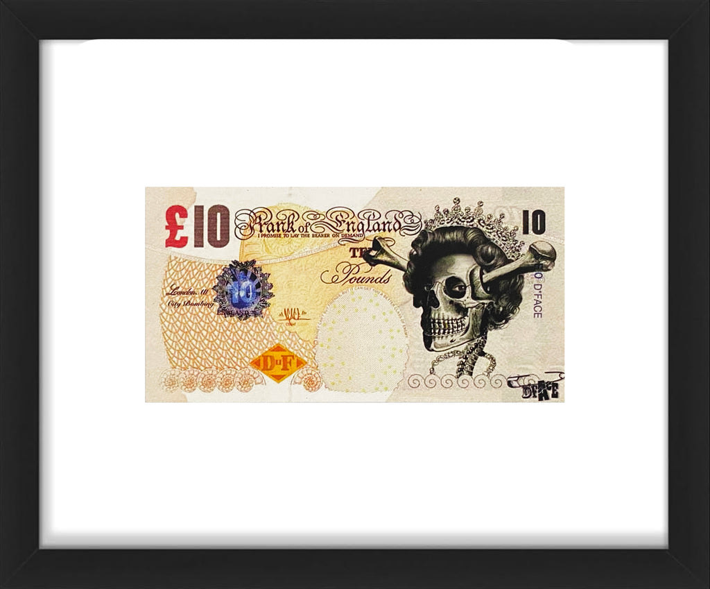 D*FACE 'Death & Glory Tenner' (2006) Framed Original Show Promo - Signari Gallery