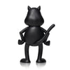 DABSMYLA 'Cosmic Cat' (2021) Designer Vinyl Art Figure (black) - Signari Gallery