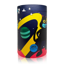 Load image into Gallery viewer, DABSMYLA 'Cosmic Cat' (2021) Designer Vinyl Art Figure (black) - Signari Gallery