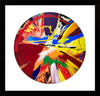 DAMIEN HIRST 'Beautiful, Childish, Expressive...' (2011) Framed Rare Original Spin Painting Card - Signari Gallery