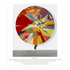 DAMIEN HIRST 'Beautiful, Childish, Expressive...' (2011) Framed Rare Original Spin Painting Card - Signari Gallery