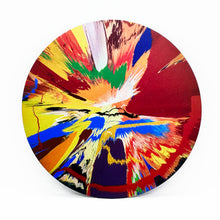 Load image into Gallery viewer, DAMIEN HIRST 'Beautiful, Childish, Expressive...' (2011) Framed Rare Original Spin Painting Card - Signari Gallery