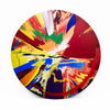 DAMIEN HIRST 'Beautiful, Childish, Expressive...' (2011) Framed Rare Original Spin Painting Card - Signari Gallery