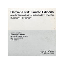 Load image into Gallery viewer, DAMIEN HIRST 'Beautiful, Galactic, Exploding' (2001) Framed Rare Show Card - Signari Gallery