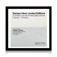 Load image into Gallery viewer, DAMIEN HIRST 'Beautiful, Galactic, Exploding' (2001) Framed Rare Show Card - Signari Gallery