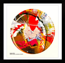 Load image into Gallery viewer, DAMIEN HIRST 'Beautiful, Galactic, Exploding' (2001) Framed Rare Show Card - Signari Gallery
