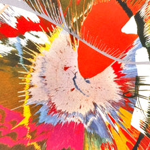 Load image into Gallery viewer, DAMIEN HIRST 'Beautiful, Galactic, Exploding' (2001) Framed Rare Show Card - Signari Gallery