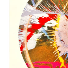 Load image into Gallery viewer, DAMIEN HIRST 'Beautiful, Galactic, Exploding' (2001) Framed Rare Show Card - Signari Gallery