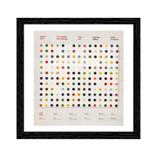 Load image into Gallery viewer, DAMIEN HIRST 'The Complete Spot Paintings' (2012) Framed Original Exhibit Advertisement - Signari Gallery