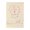 DAMIEN HIRST 'For the Love of God' (2012) Rare, Custom Framed Hand-Drawn Sketch