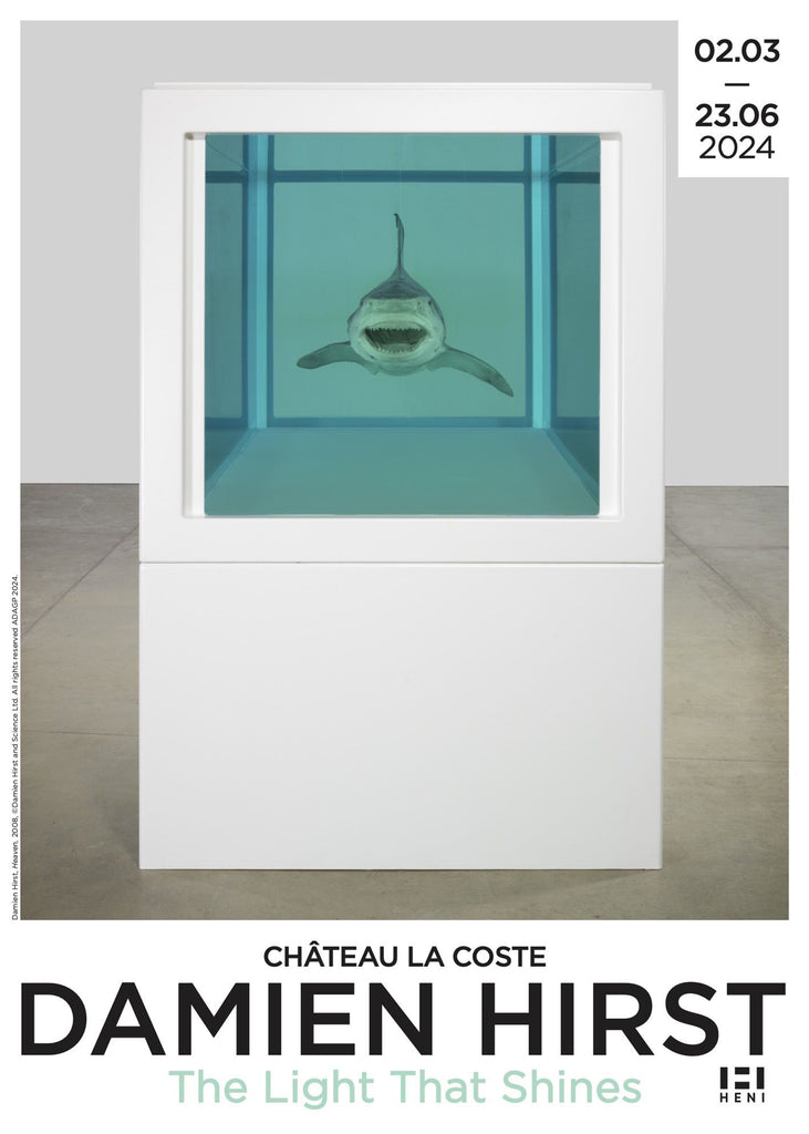 DAMIEN HIRST 'The Light that Shines - Heaven' (2024) Gallery Show Offset Lithograph - Signari Gallery