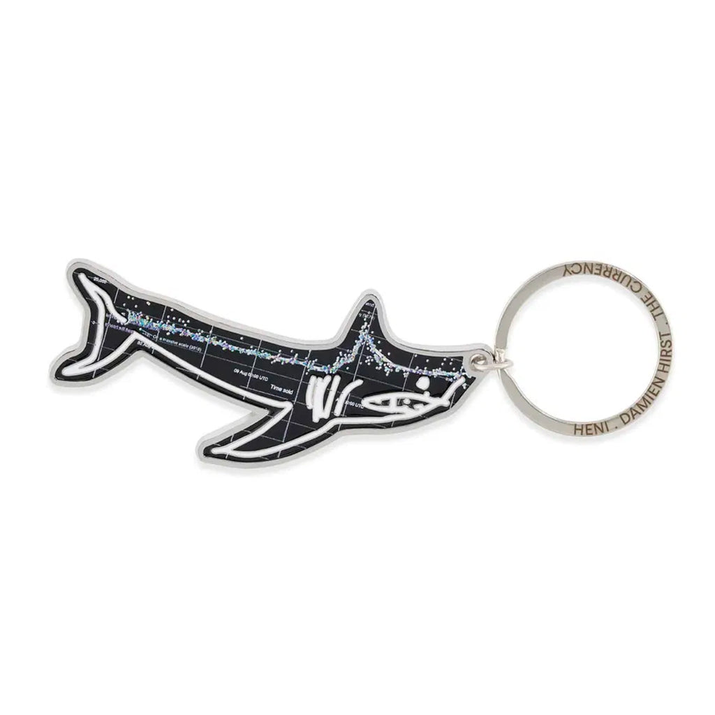 DAMIEN HIRST 'The Currency Shark' (2023) Collectible Enamel Keyring - Signari Gallery