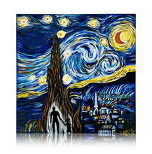 Load image into Gallery viewer, DANNY AYALA 'Starry Night: That's It' Original on Canvas - Signari Gallery