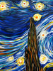 DANNY AYALA 'Starry Night: That's It' Original on Canvas - Signari Gallery