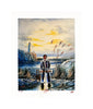 DAVE POLLOT 'Hip to be Square' (2024) Hand-Embellished "American Psycho" Giclée Print on Canvas - Signari Gallery