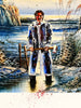 DAVE POLLOT 'Hip to be Square' (2024) Hand-Embellished "American Psycho" Giclée Print on Canvas - Signari Gallery