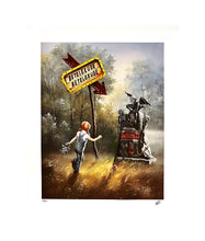 Load image into Gallery viewer, DAVE POLLOT 'Pilgrimage' (2024) "Beetlejuice Beetlejuice" Giclée Print on Canvas - Signari Gallery