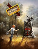 DAVE POLLOT 'Pilgrimage' (2024) "Beetlejuice Beetlejuice" Giclée Print on Canvas - Signari Gallery
