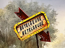 Load image into Gallery viewer, DAVE POLLOT 'Pilgrimage' (2024) "Beetlejuice Beetlejuice" Giclée Print on Canvas - Signari Gallery