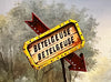 DAVE POLLOT 'Pilgrimage' (2024) "Beetlejuice Beetlejuice" Giclée Print on Canvas - Signari Gallery