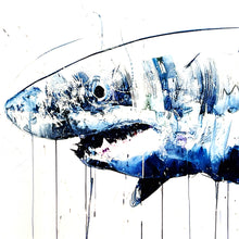 Load image into Gallery viewer, DAVE WHITE 'Great White' (2022) RARE Giclée Print - Signari Gallery