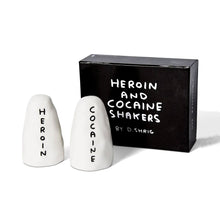 Load image into Gallery viewer, DAVID SHRIGLEY 'Heroin + Cocaine Shakers' (2017) Ceramic Set - Signari Gallery