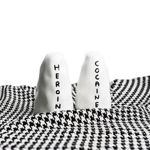 Load image into Gallery viewer, DAVID SHRIGLEY 'Heroin + Cocaine Shakers' (2017) Ceramic Set - Signari Gallery
