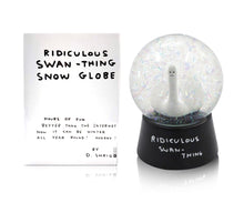 Load image into Gallery viewer, DAVID SHRIGLEY 'Ridiculous Swan-Thing' (2021) Collectible Snow Dome - Signari Gallery